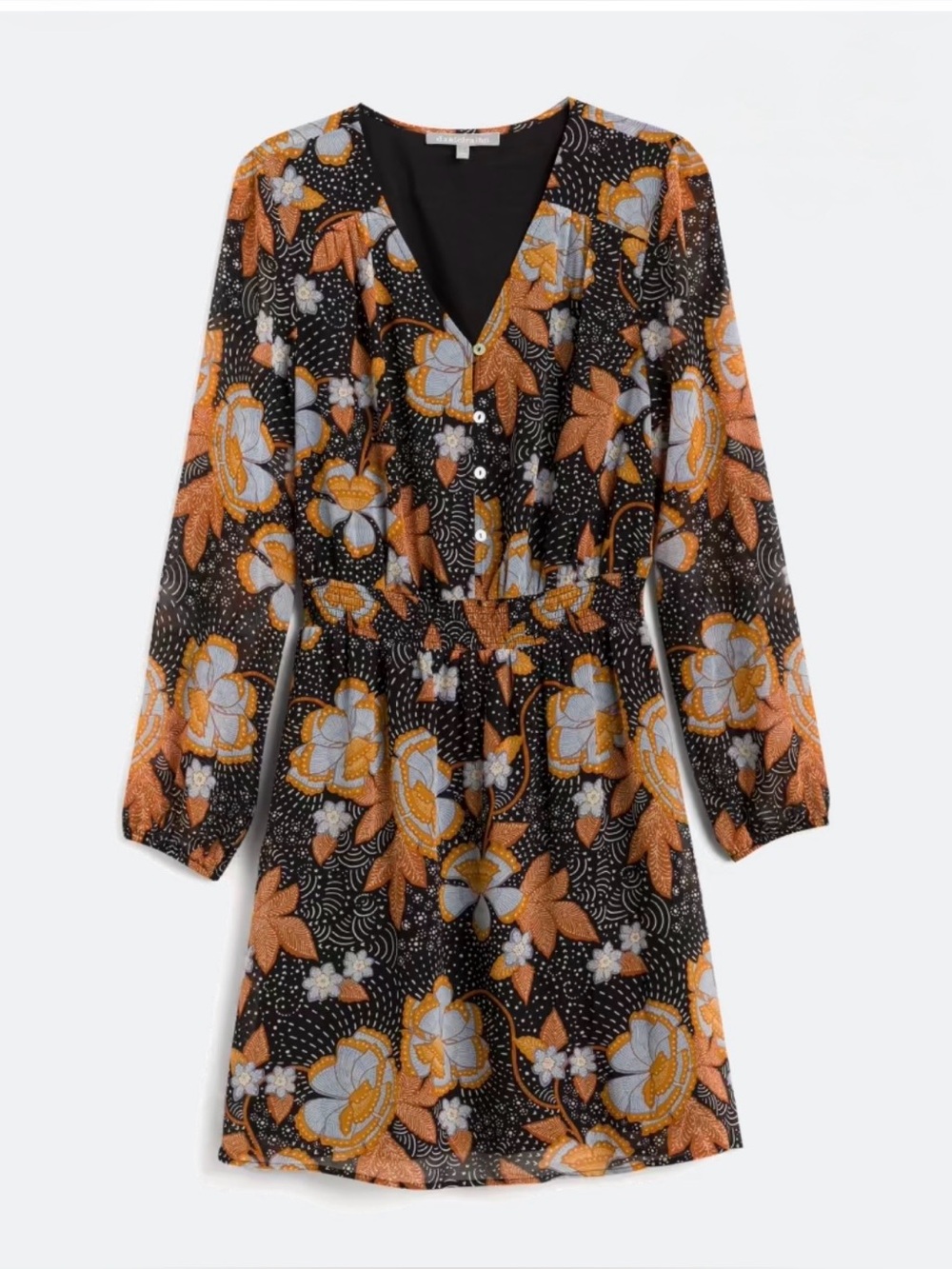 Daniel Rainn- Parnika Button detail dress